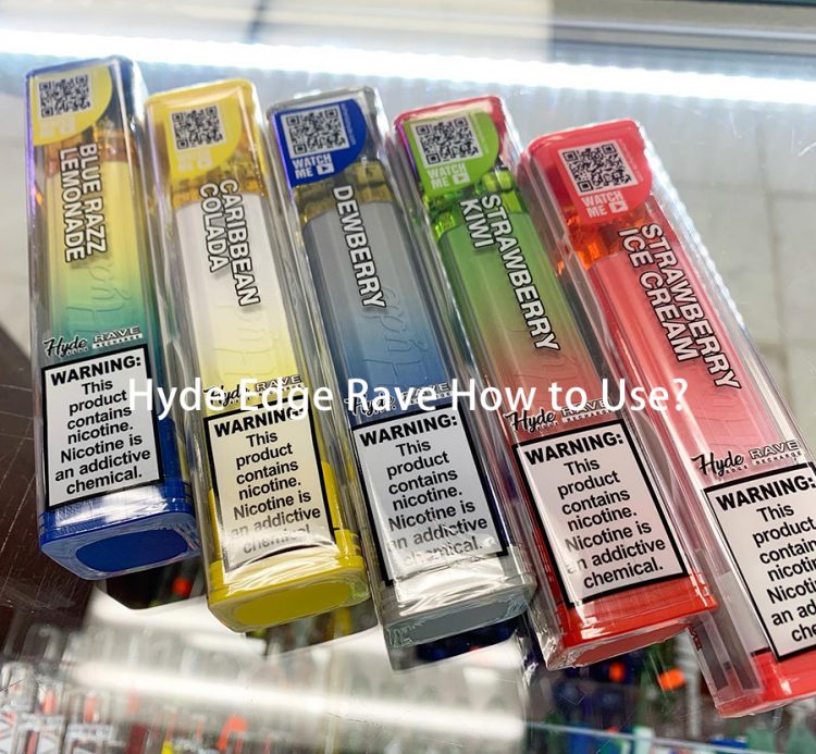 Hyde Edge Rave How to Use? VAPING168